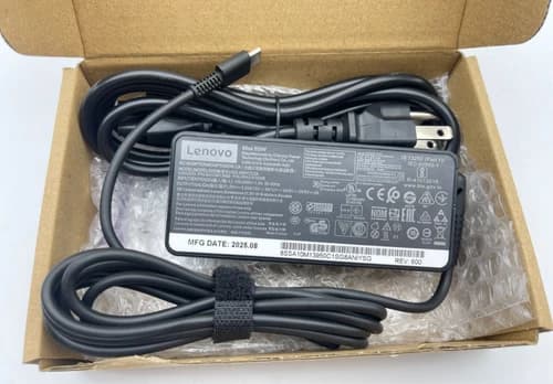OEM Genuine 65W TYPE-C Charger For Lenovo Thinkpad T480 P52s X380 T590 A475