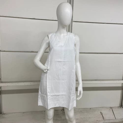 SPLENDID Dawson V-Neck Sleeveless Mini Dress Women's Size S White