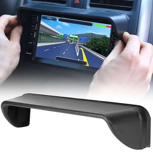 8" GPS Navigation Sunshade Anti-Glare Sunshield Car Interior Visor Accessories
