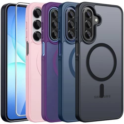 For Samsung Galaxy A17 5G Case Mag Safe Phone Cover Shockproof+ Screen Protector