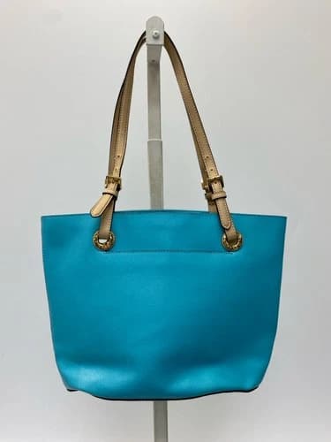 Michael Kors Turquoise Tan Handbag