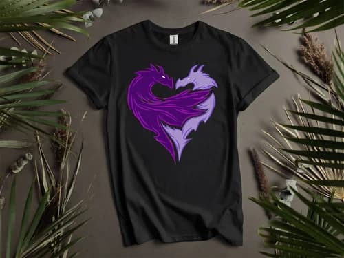 Disney Descendants 2 Mal Dragon T-shirt T shirt Men Women Unisex Tshirt K179