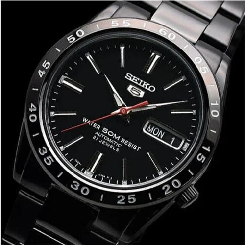 SEIKO SEIKO5 SNKE03K1 Men's Watch Automatic Black New in Box from Japan