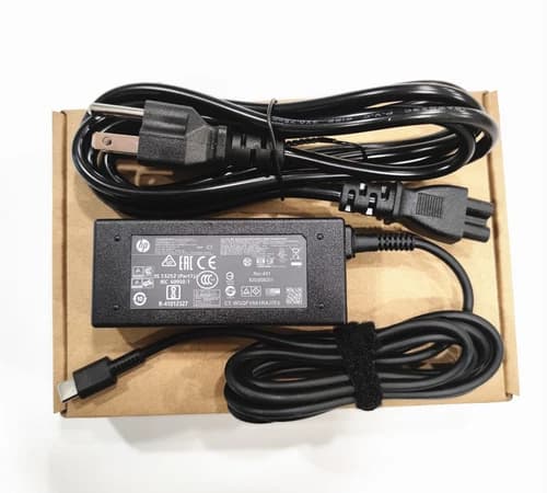 Genuine OEM 45W HP USB-C Type-C AC Power Adapter Charger L42206-002 L43407-001