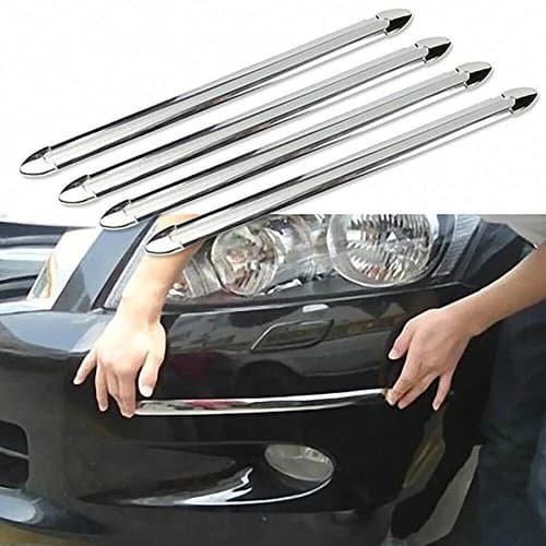 4pcs Car Bumper Corner Protector Guard Trim Anti-Scratch Stickers Accessories