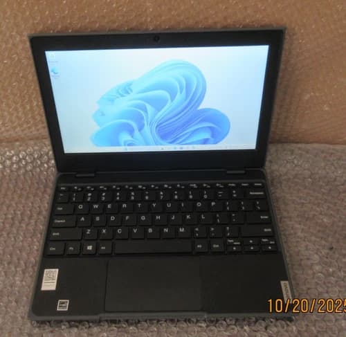 Lenovo 100e 2nd Gen 11.6" AMD 3015e @ 1.20GHz 4GB RAM 64GB Win11Pro LAPTOP.