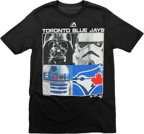 MLB Toronto Blue Jay Star Wars Character T-Shirt Togo Size S-5XL