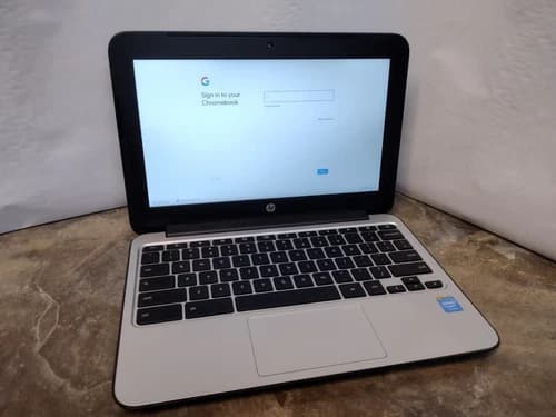 HP Chromebook 11 G3 11.6" Laptop Intel Celeron 4GB RAM 16GB SSD ChromeOS - READ