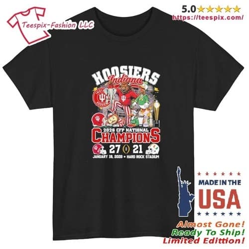 IU Football National Champions Score Shirt