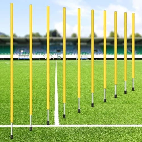 Training Agility Poles 5Ft Forza Slalom Adjustable Soccer Training Poles Soccer
