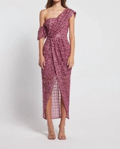 Elliatt Esther Midi Dress Plum