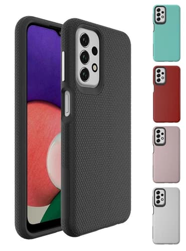 For Samsung Galaxy A23 5G - Easy Grip Shockproof Phone Cover Impact Texture Case