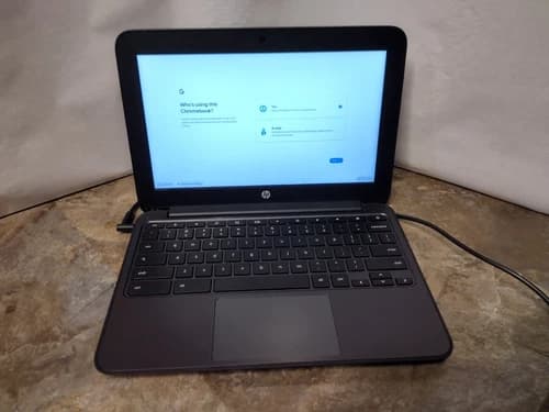 HP Chromebook 11 G4 EE 11.6" Intel CPU 4GB RAM 16GB Storage ChromeOS - READ
