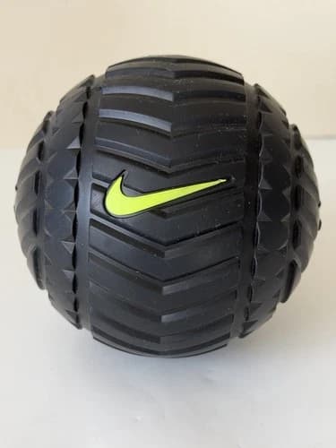 Nike Recovery Massage Ball 5" Athletic Sports Equipment Black Volt Yoga Fitness