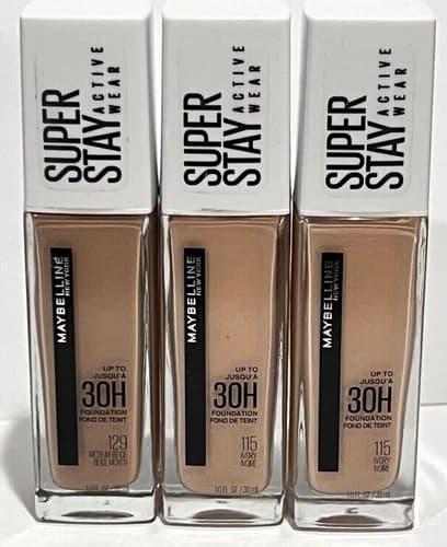 Maybelline New York Super Stay Active Wear 30 Hour Foundation CHOOSE YOUR SHADE