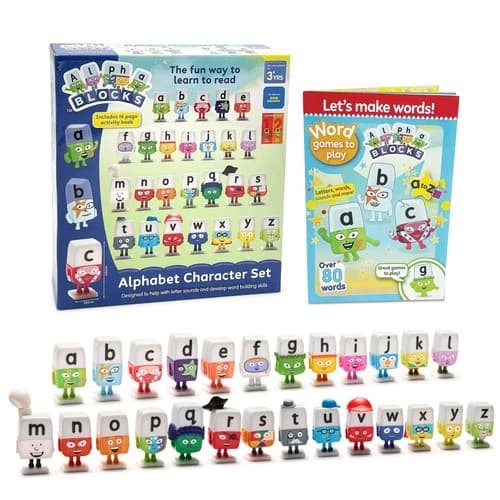 ALPHABLOCKS Alphabet Character Set for Kids