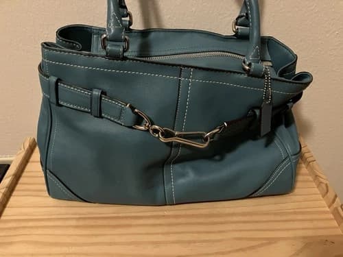 coach bag leather