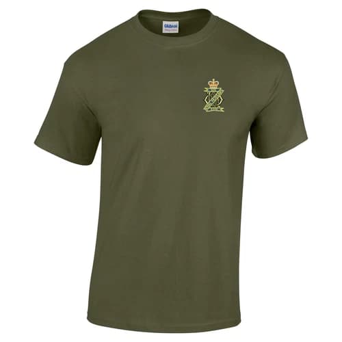 OFFICIAL 13th/18th Royal Hussars Embroidered T-Shirt