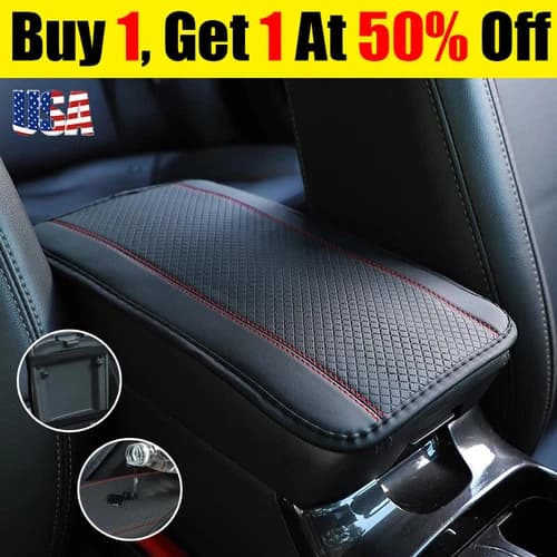 Car Armrest Cushion Cover Center Console Box Pad Protector Pad Mat Accessories