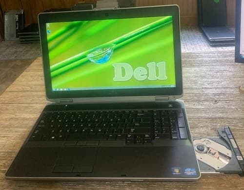 15.6 Dell E6520/30 Laptop Windows 7 Pro 64 Bit Intel i5 2ghz 4gb 250gb DVDRW