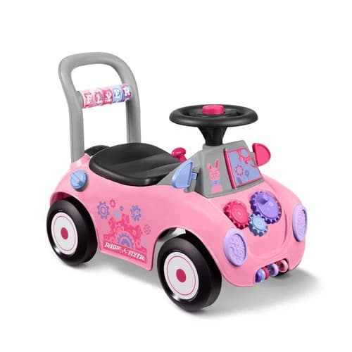 Radio Flyer Girls Toddlers Ride-on Push Cars Activity Toys Walker for Kids,