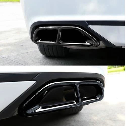 Car Rear Cylinder Exhaust Pipe Cover Trim For Honda Accord 2018-2022 Accessories