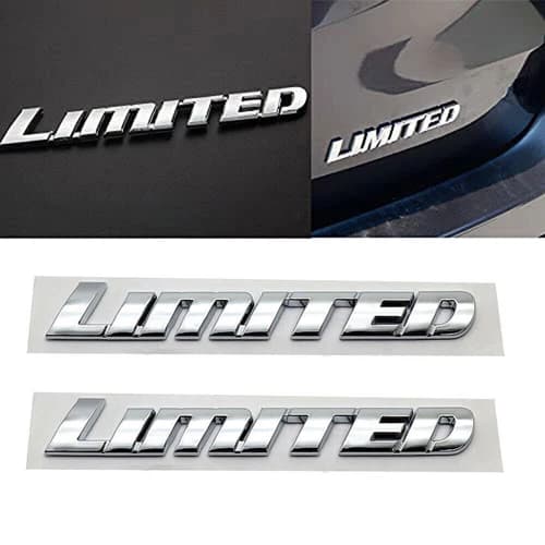 3D Sticker Chrome Limited Edition Sport Car Emblem Badge Trunk Decal Accessories