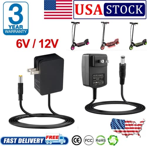 6V 12V Battery Charger for Kids Powered Ride On Car Best Choice Product Kid Trax