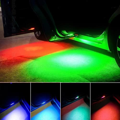 Car Door Edge Warning Light Wireless Atmosphere Led Light Interior Accessories