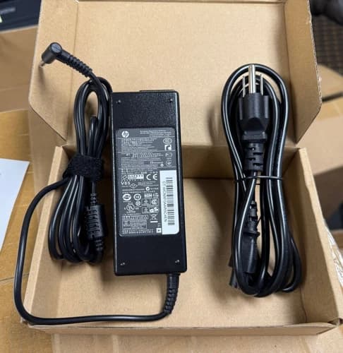 Genuine OEM 90W 19.5V 4.62A HP AC Adapter Charger 709986-003 710413-001 Blue Tip