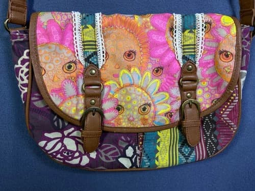 Coco and Carmen Purse Handbag Bag Boho Whimsy Hobo Colorful Whimsical Bohemian