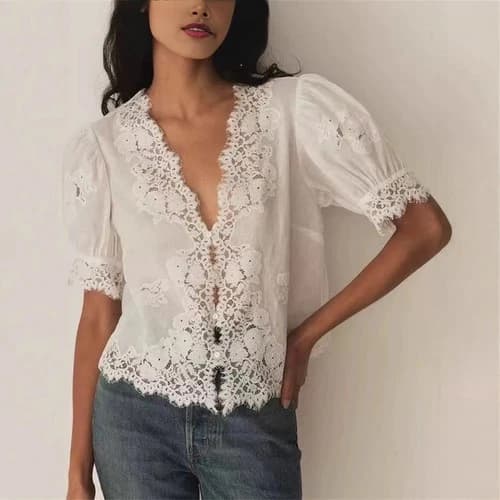 Doen Idella Top White