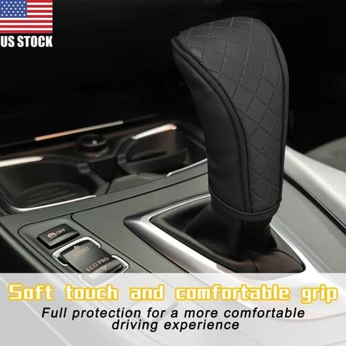 Car Gear Shift Knob Cover Gear Shift Lever Grip Handle Protector Car Accessories