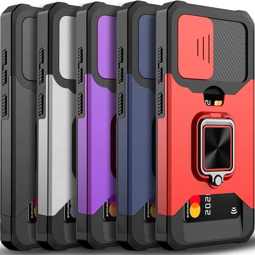 For Samsung Galaxy A03S 5G Case Phone Camera Cover Shockproof + Tempered Glass