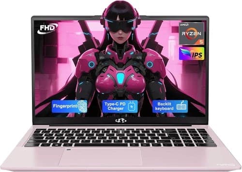 NIMO 15.6'' IPS FHD-Laptop, 16GB RAM 1TB SSD AMD Ryzen 5(4 Cores Up to 3.7GHz)