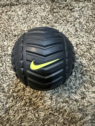 Nike Recovery Massage Ball 5" Athletic Sports Equipment Black Volt Yoga Fitness