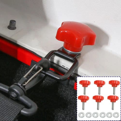 12pcs Car Roof Screws Accessories Cover For Jeep Wrangler JK 2007-2018 4 Door US