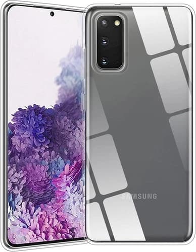 Clear Case Shockproof Protective Phone Case for Samsung Galaxy S20, Slim Cover