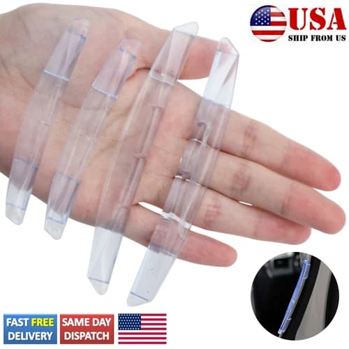 4PCS Car Door Edge Guard Scratch Protector AntiCollision Strip Cover Accessories