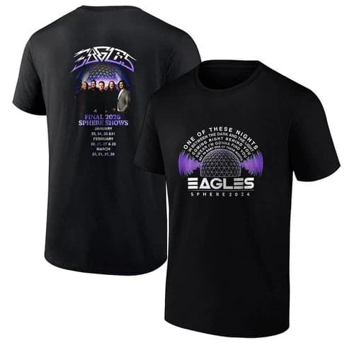 New!! Eagles Final 2026 Sphere Shows One Of These Nights T-Shirt