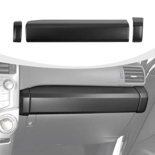 3x Passenger Dashboard Panel Cover Bezel Accessories for 4Runner 10+ Matte Black