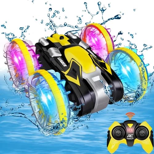 Toys for 5-12 Year Old Boys Amphibious RC Car for Kids 2.4 GHz Remote Control...