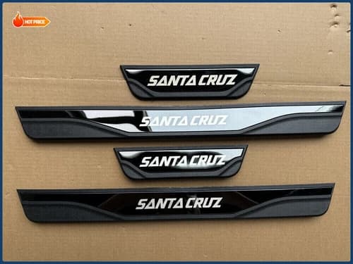 For NEW Hyundai Santa Cruz Car Accessories Door Sill Protector Guard Scuff Plate