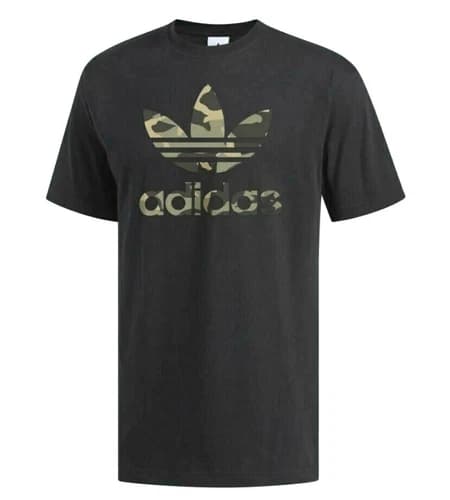 NEW MEN'S ADIDAS ORIGINALS CAMO TREFOIL TEE SHIRT ~ SIZE MEDIUM ~ #IC2476