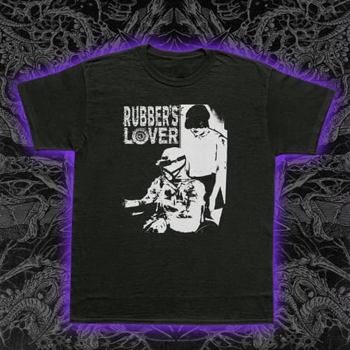 Rubber’s Lover T-Shirt Japanese Cyberpunk Horror Cult Film Graphic Tee 1996