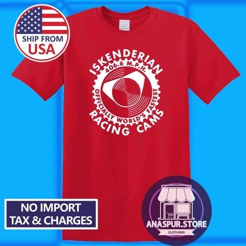 Isky Racing Cams Men's Red Size S-5XL