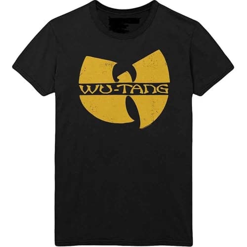 Official Wu-Tang Clan T Shirt Distressed Logo Classic Rap Band Merch Tee New
