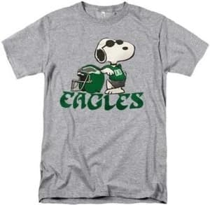 PHILADELPHIA Team EAGLE Tee, Snoopy Cartoon Graphic Team Gift All Size