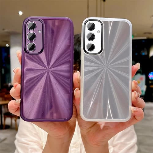 For Samsung Galaxy " M " " F " Series Shockproof Laser Paper TPU Soft Phone Case