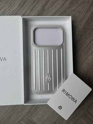 RIMOWA Apple iPhone 17 Pro Silver Aluminium Phone Case